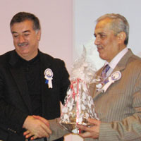 Prof. Dr. Beşir Gözübenli ve Bayburt Valisi Kerem Al