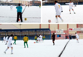 Belediyespor, gol oldu yağdı...