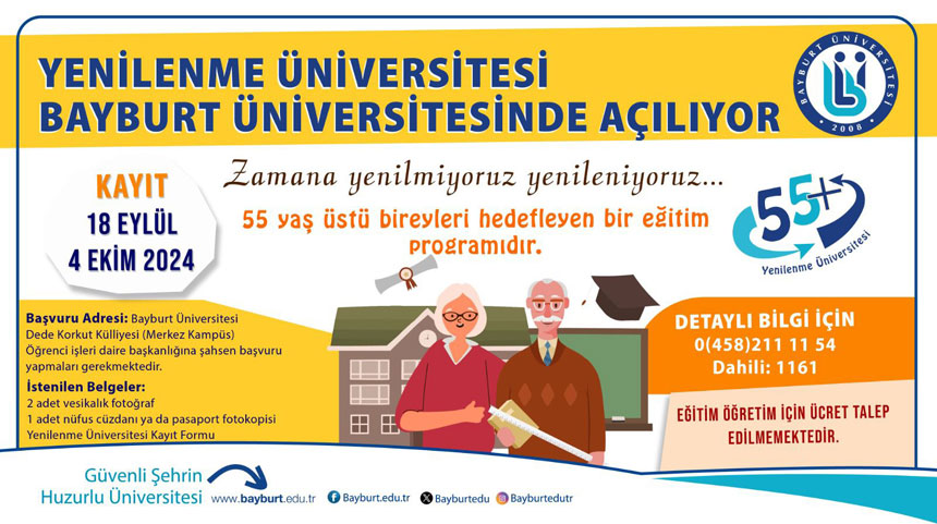 Bayburt Universitesi Yenilenme Universitesi Projesini Baslatti 2