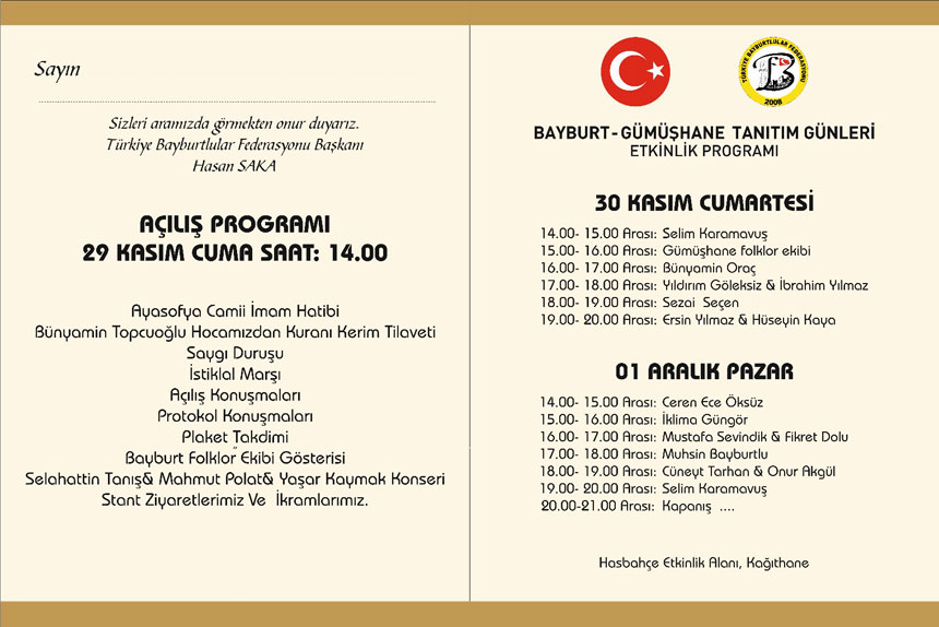 Kagithanede Bayburt Gumushane Tanitim Gunleri11