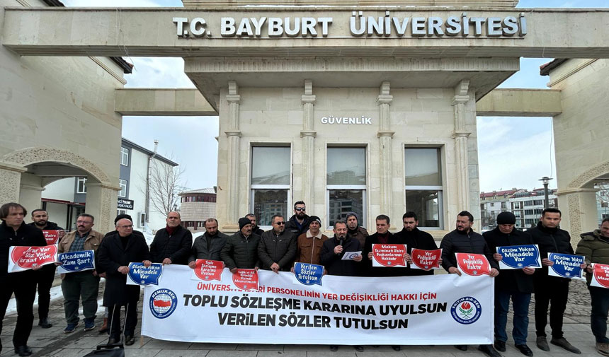 Bayburt Egitim Bir Sen Idari Ve Akademik Personelin Sorunlarinin Cozulmesini Istedi1