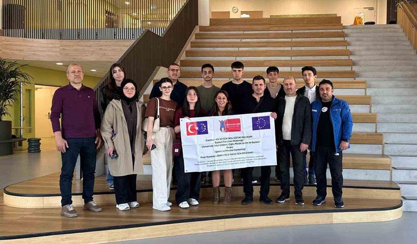 Bayburt Fen Lisesinde Erasmus Projesi Hareketlilikleri