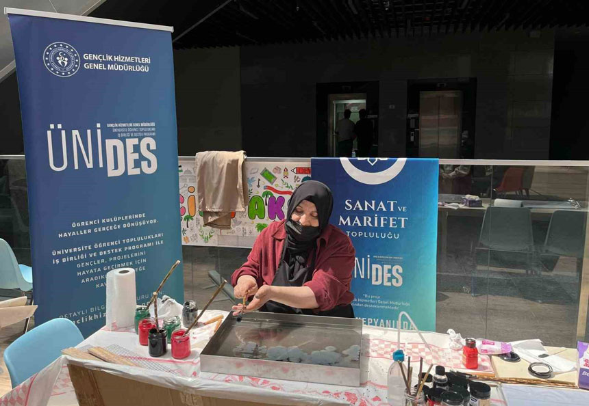 Bayburtta Unides Projesiyle Ebru Sanatina Yolculuk1