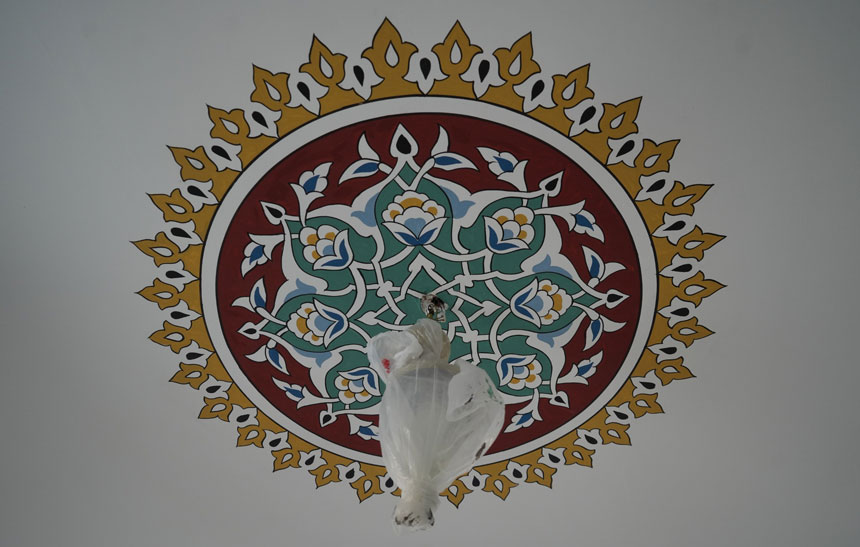 Bayburttaki Velisaban Camii Nakkaslarin Hunerleriyle Yenileniyor1