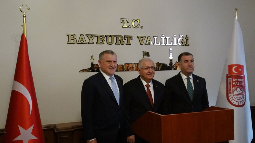 Bakanlar Guler Ve Bak Bayburtta Spor Salonunun Acilisini Yapacaklar3
