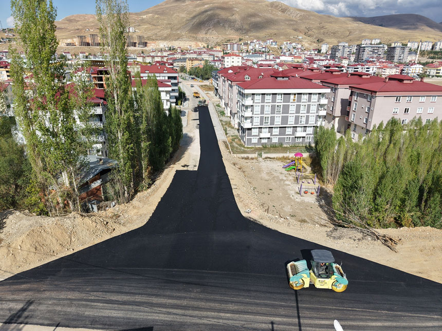 Bayburt Belediyesinin Asfaltlama Calismalari
