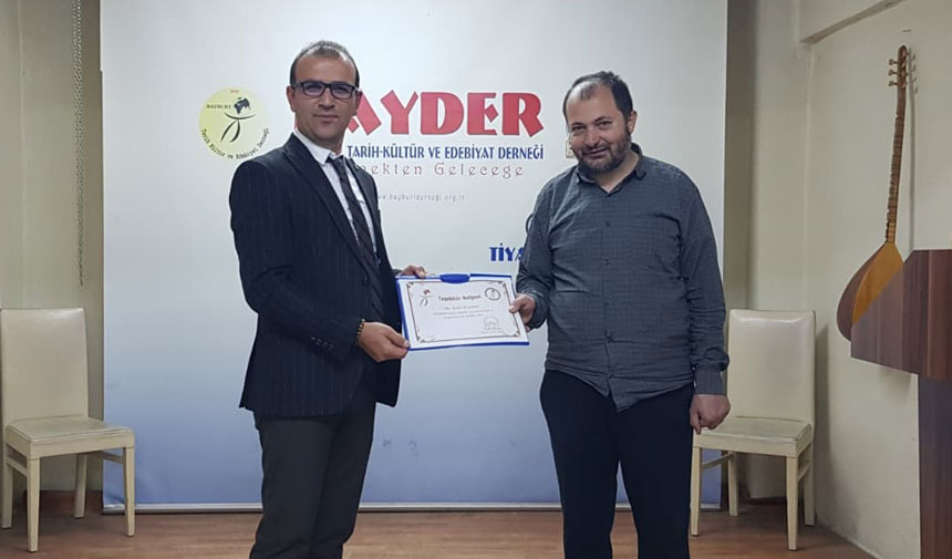 Tarihci Ozan Onder Eryilmaz Bayburtlu Sair Sevket Bilaliyi Anlatti2