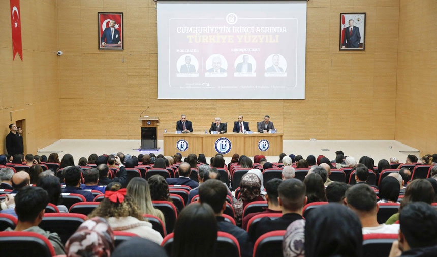 Bayburt Universitesinde Cumhuriyetin Ikinci Asrinda Turkiye Yuzyili Paneli1