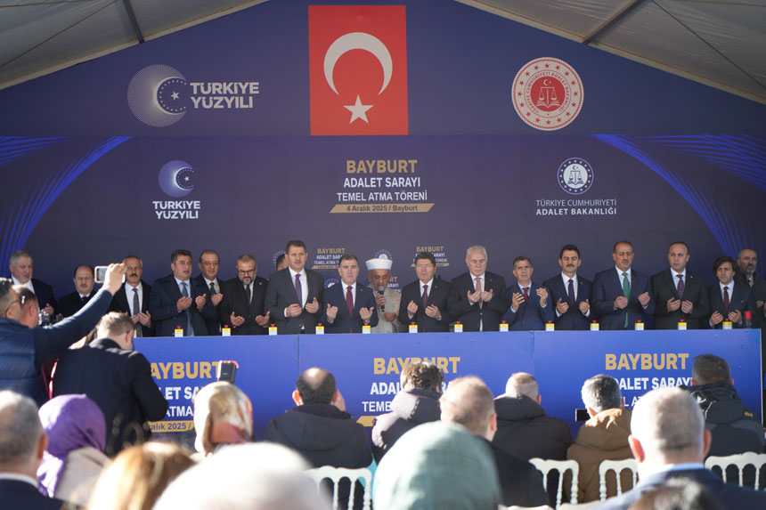 Bakan Yilmaz Tunc Bayburtta Temel Atma Toreninde Konustu2