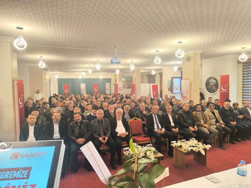 Saadet Partisi Bayburt Kongresine Yerel Yatirim Elestirileri Damga Vurdu5
