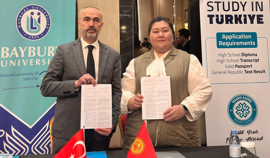 Bayburt Universitesi Biskekte Uluslararasi Tanitim Fuarina Katildi1