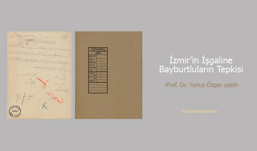 Izmirin Isgaline Bayburtlularin Tepkisi