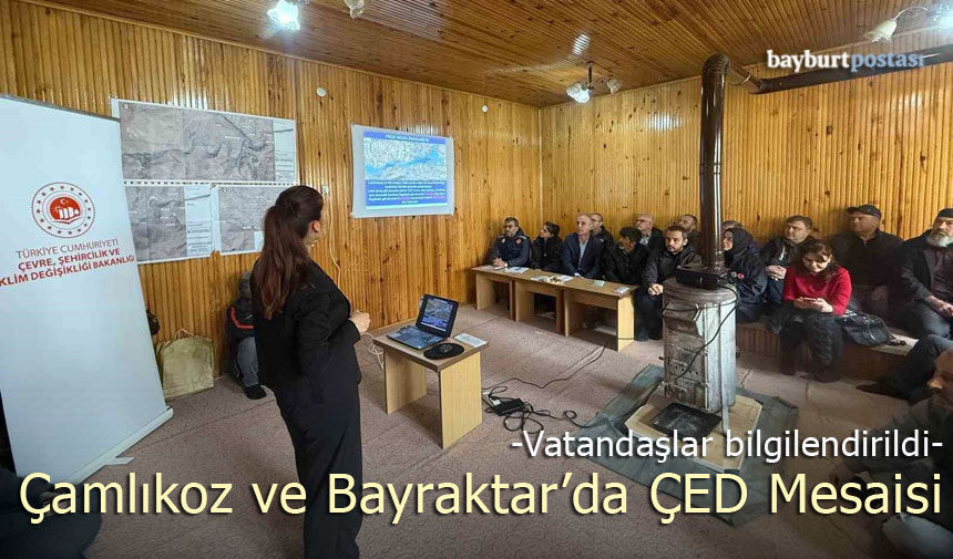 Çamlıkoz ve Bayraktar’da ÇED Mesaisi: Vatandaşlar Bilgilendirildi