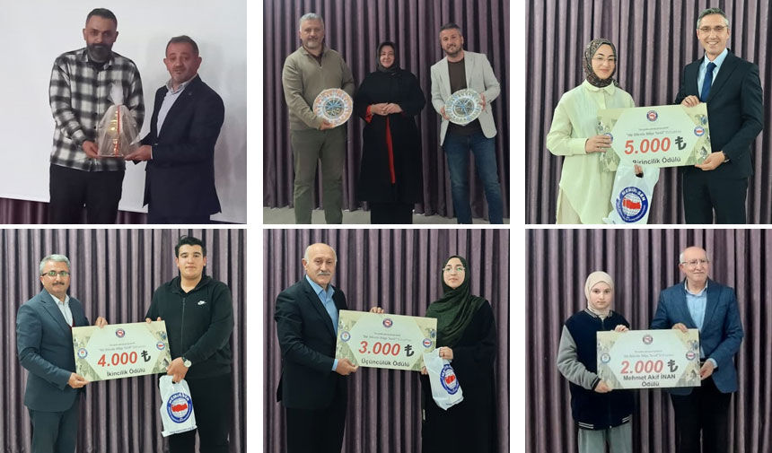 Bayburtta Genc Kalemlerin Odul Gecesi Iste Dereceye Giren Liseliler1