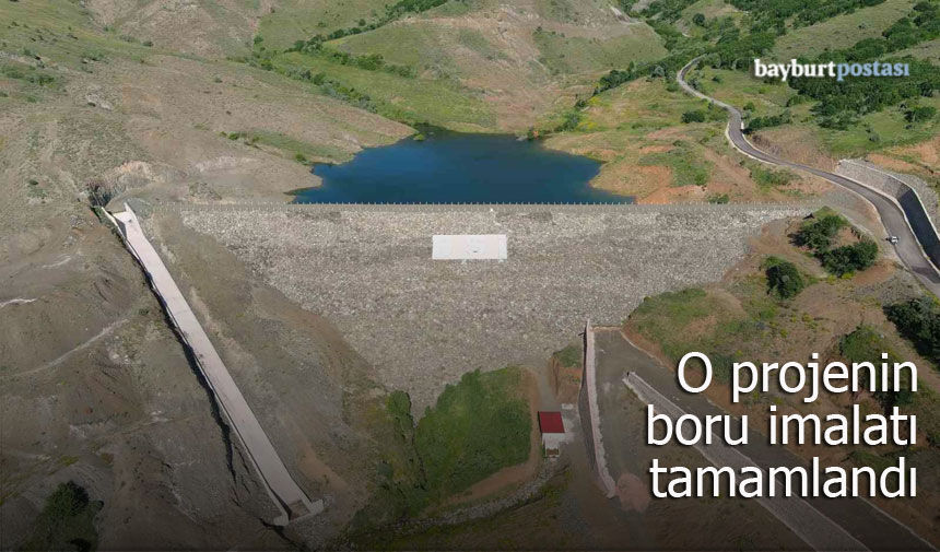 Dövmekaya Göleti Sulama Projesi'nde Boru İmalatı Tamamlandı!