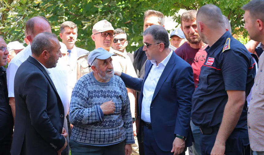 Bayburtta 8 Yapi Kule Dondu Hasar Havadan Goruntulendi3