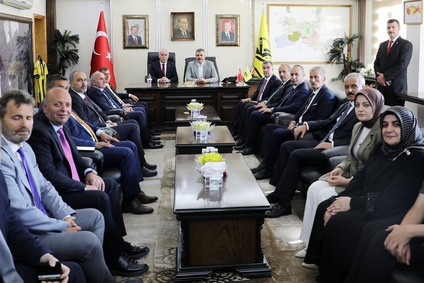 Icisleri Bakani Mustafa Ciftciden Baskan Mete Memise Ziyaret1