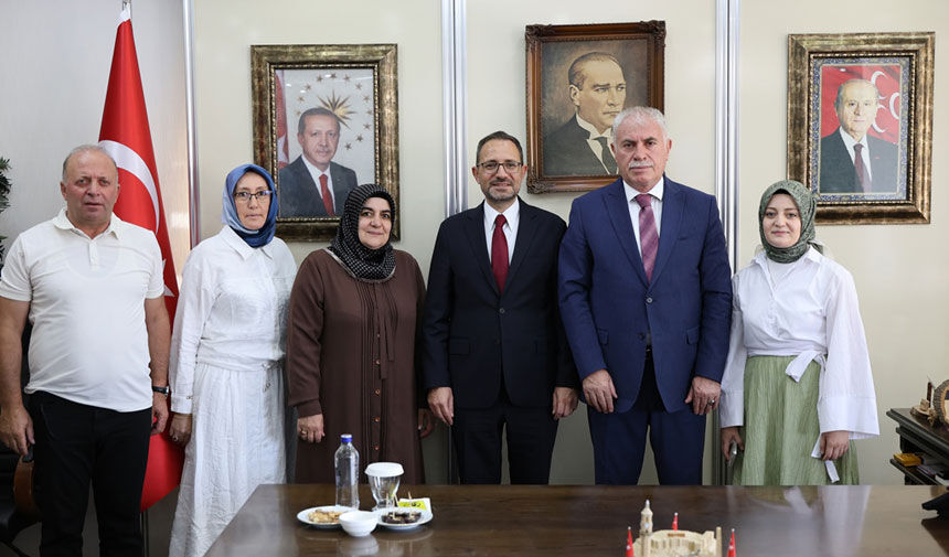 Adalet Bakan Yardimcisi Sedat Ayyildizdan Baskan Memise Ziyaret1