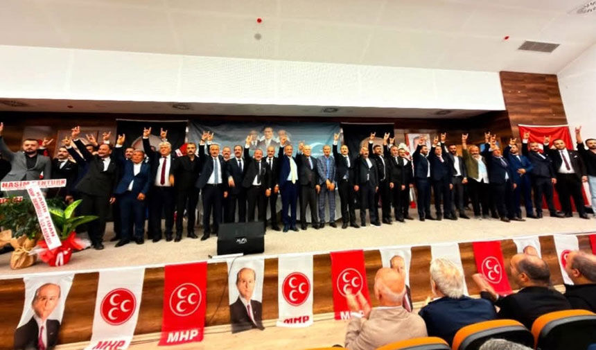 Bayburt Mhpde Kongre Heyecani Turan Caliskan Oy Birligiyle Yola Devam Dedi