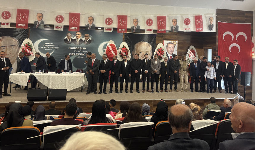 Mhp Bayburt 15 Olagan Il Kongresinde Muharrem Baykal Guven Tazeledi2