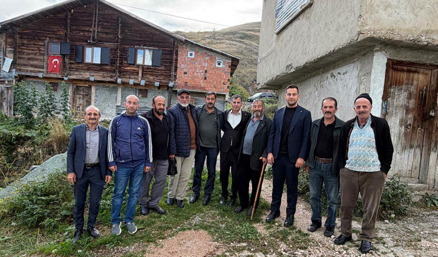 Milletvekili Orhan Atesten Aydintepe Koylerine Ziyaretler1
