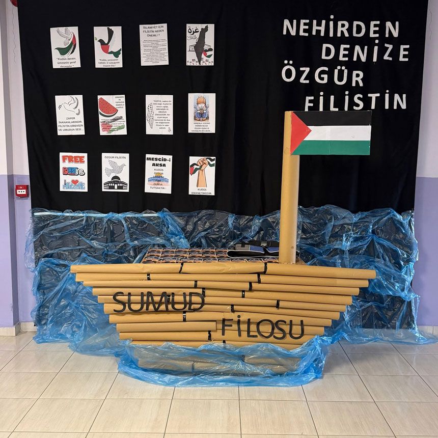 Demirozunde Nehirden Denize Ozgur Filistin Farkindalik Programi1