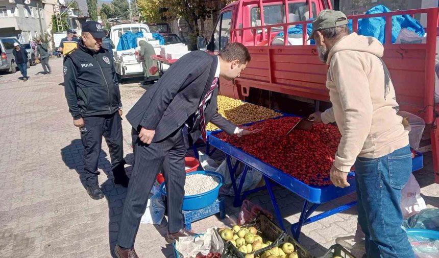 Aydintepe Kaymakami Deniz Yildirimdan Okul Kurs Ve Pazar Ziyareti1