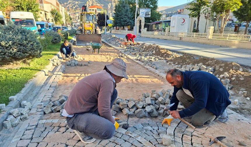 Pasakentte Asfalt Cumhuriyet Caddesinde Kuptas Mesaisi2