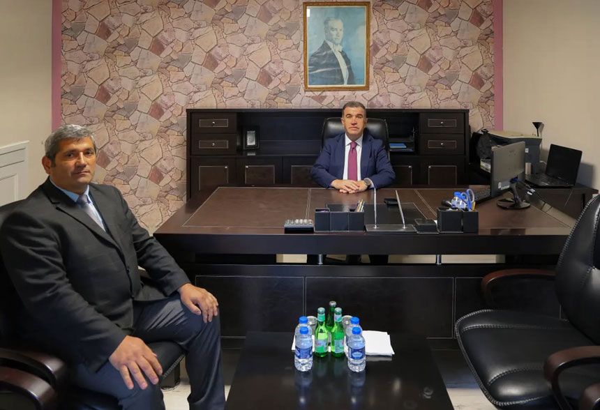Vali Mustafa Eldivandan Meteoroloji Mudurlugune Ziyaret1