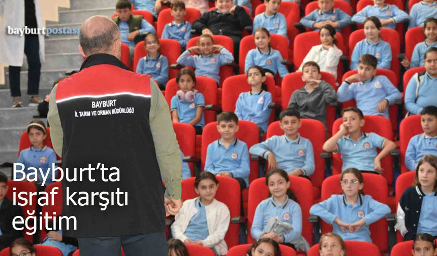Bayburt’ta Öğrencilere Gıda Bilinci