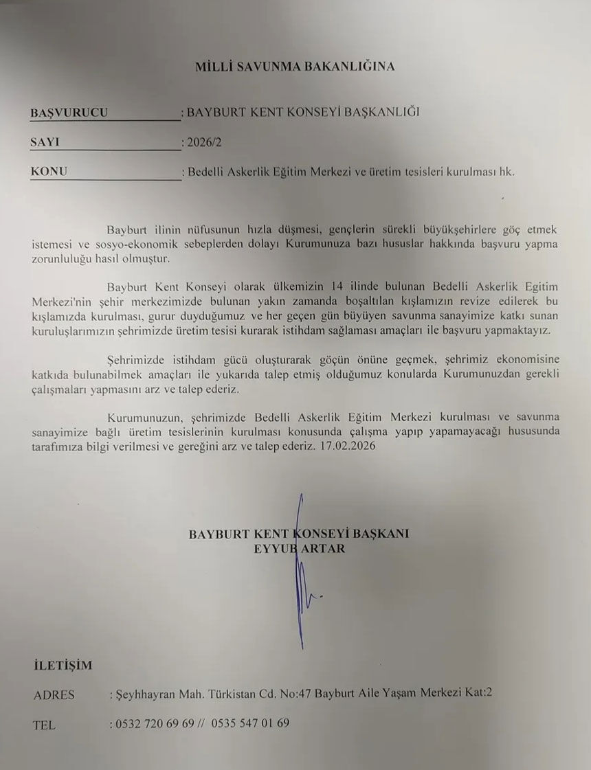 Bayburt Kent Konseyi Duyurdu Eski Kisla Icin Bakanligin Kapisi Tekrar Calinacak1