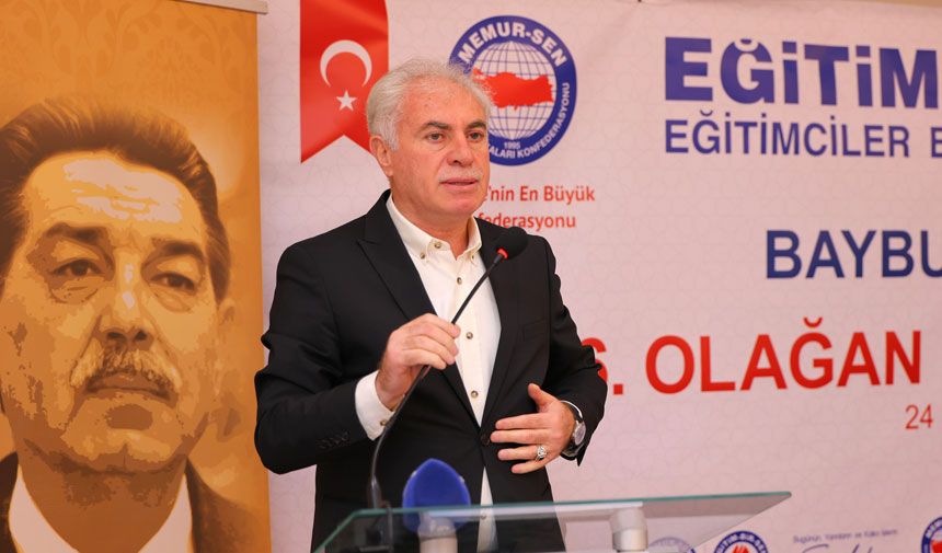 Egitim Bir Sen Bayburt Subesinde Kenan Turan Guven Tazeledi Yonetimi Belli Oldu3
