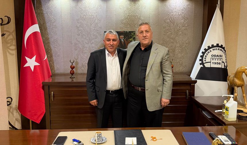 Ibrahim Pekmezciden Tesk Baskani Mehmet Yiginere Ziyaret