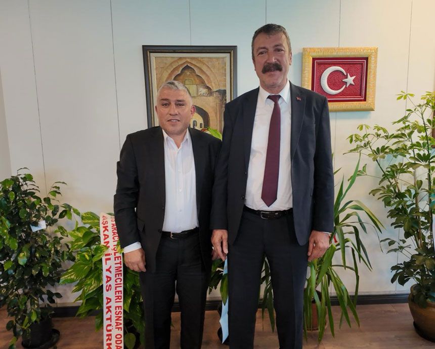 Ibrahim Pekmezciden Tesk Baskani Mehmet Yiginere Ziyaret1