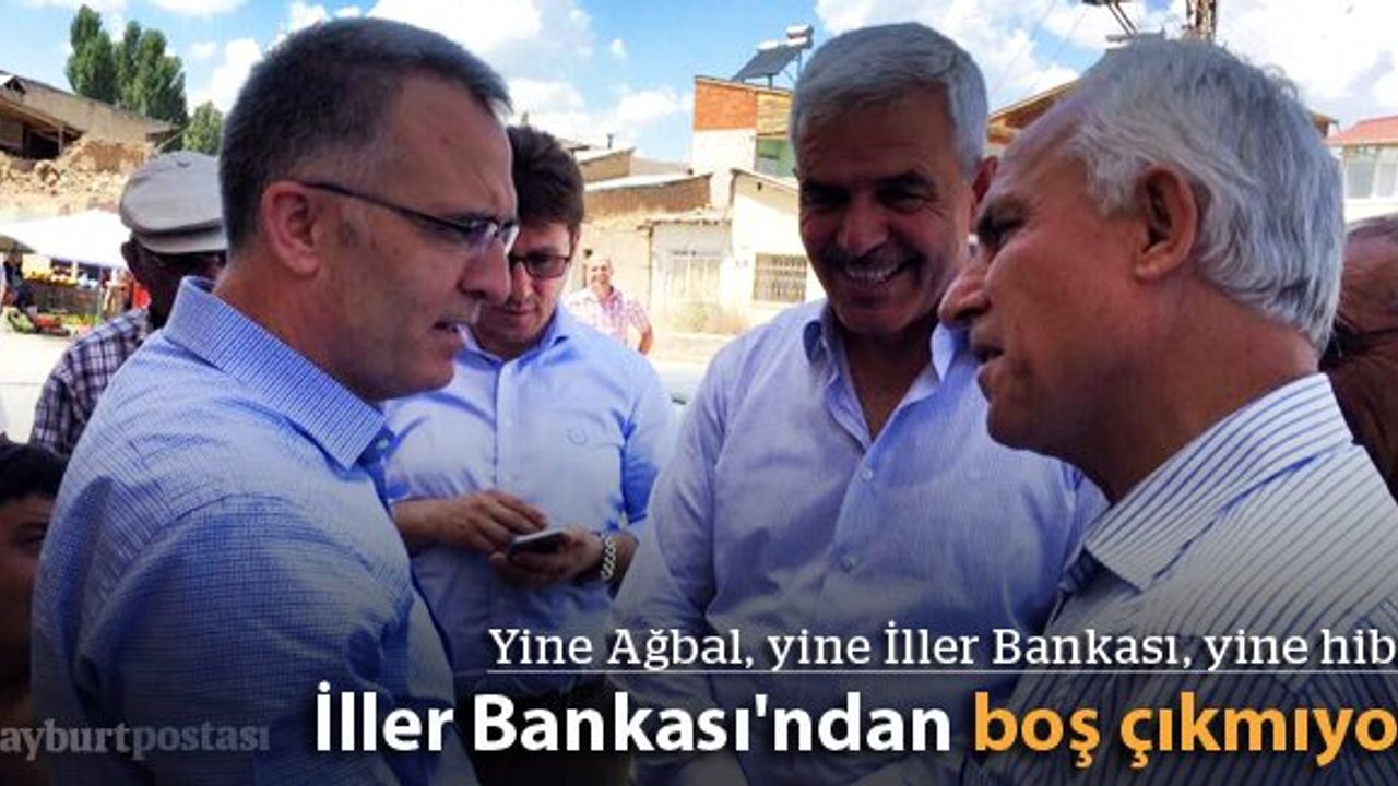 Ağbal, İller Bankası'ndan boş çıkmıyor