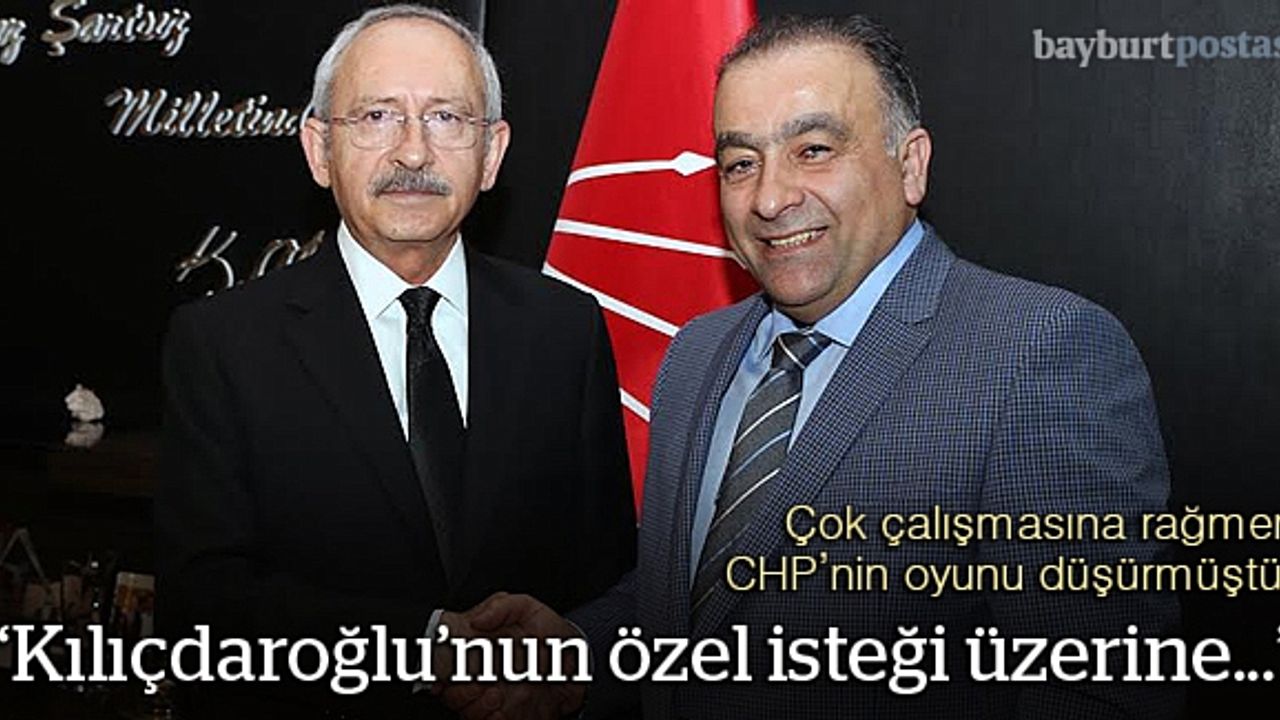 Kılıçdaroğlu'nun özel isteğiyle yeniden aday