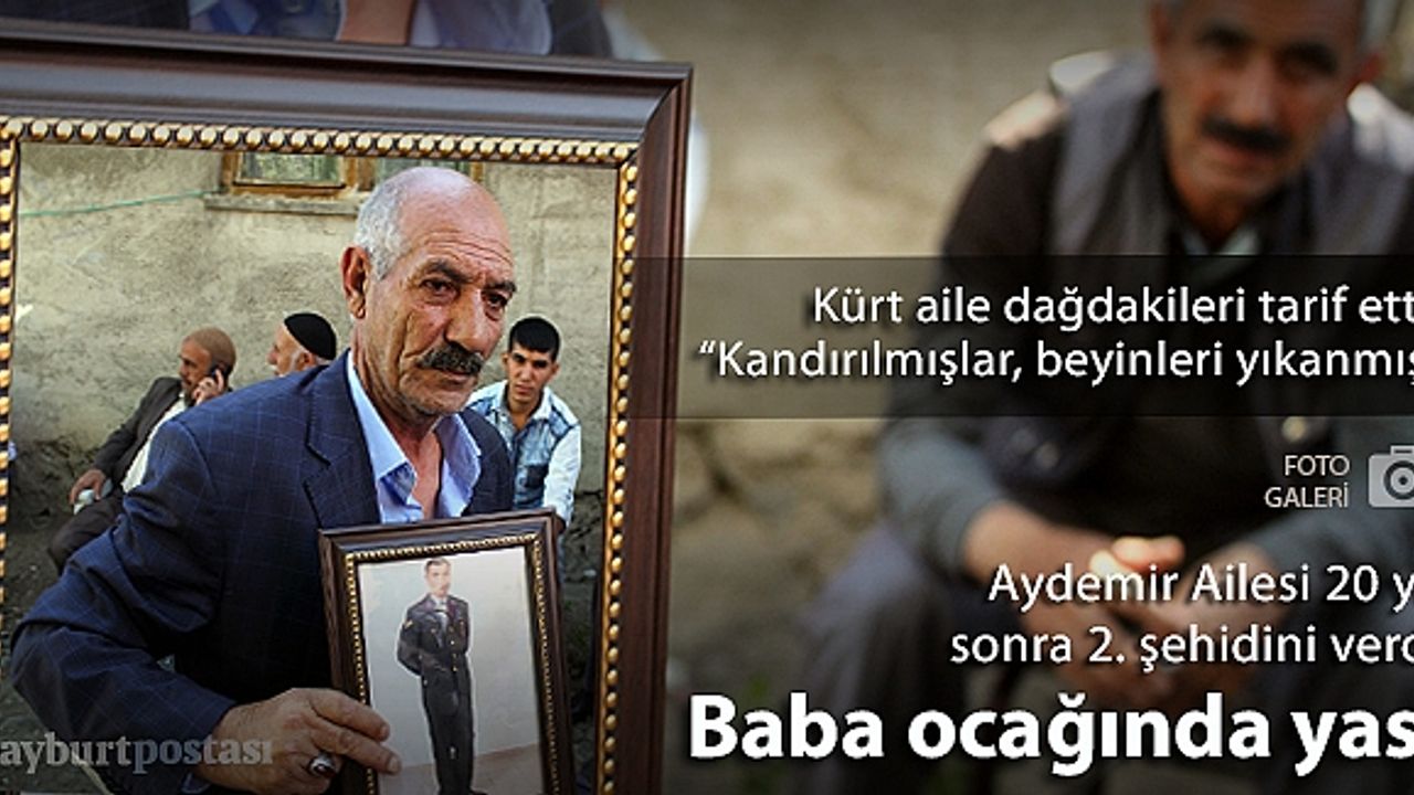 Şehit Aydemir'in baba ocağında yas var