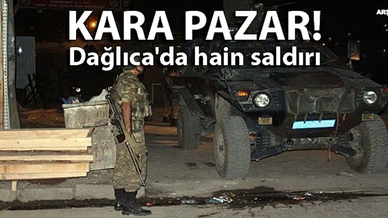 Dağlıca'da hain saldırı: Şehitler ve yaralılar var...