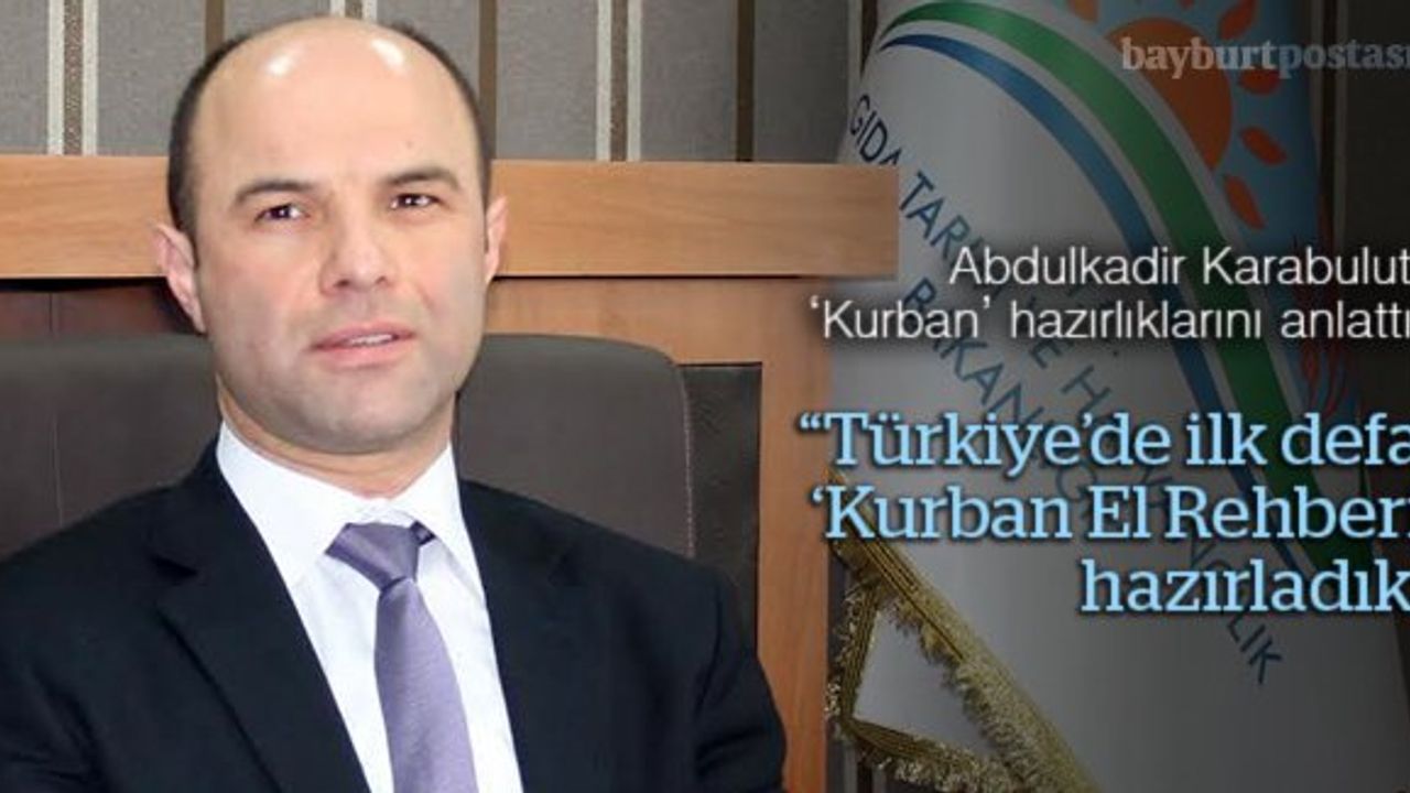 Türkiye'de bir ilk, 'Kurban El Rehberi'