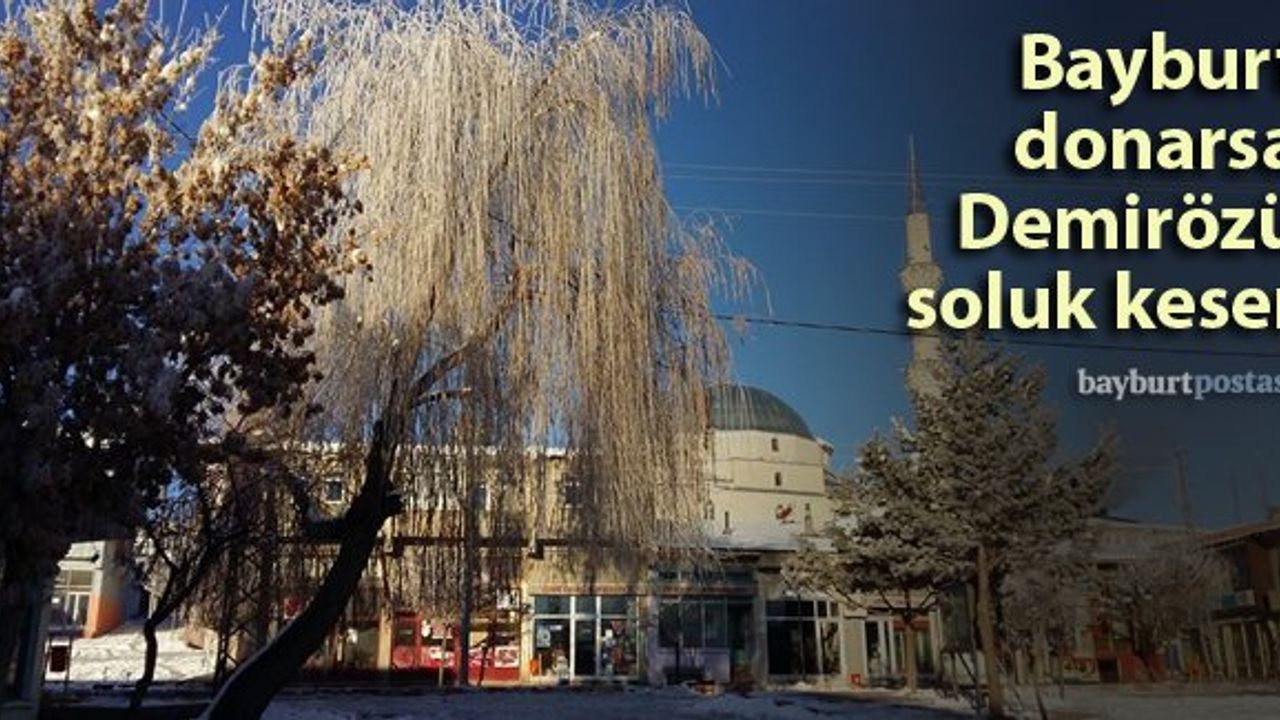 Doğu Karadeniz'in en soğuk yeri: Demirözü