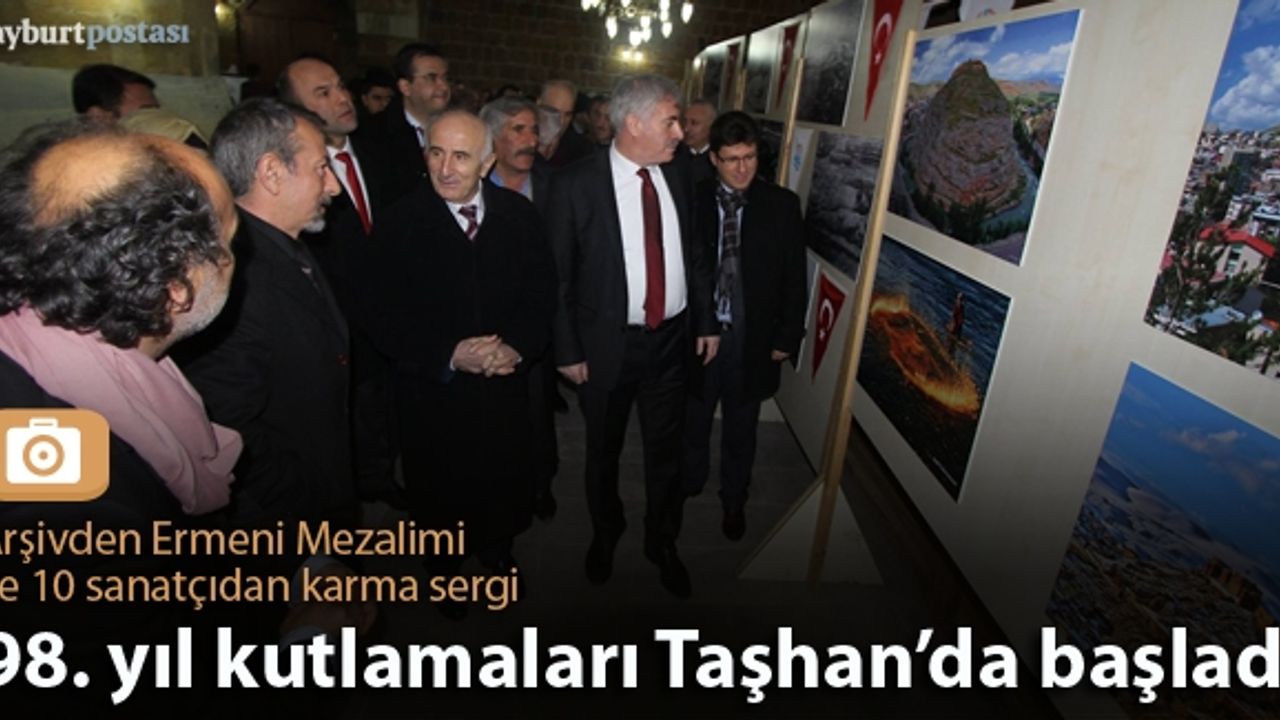 98. yıl kutlamaları sergi ile başladı