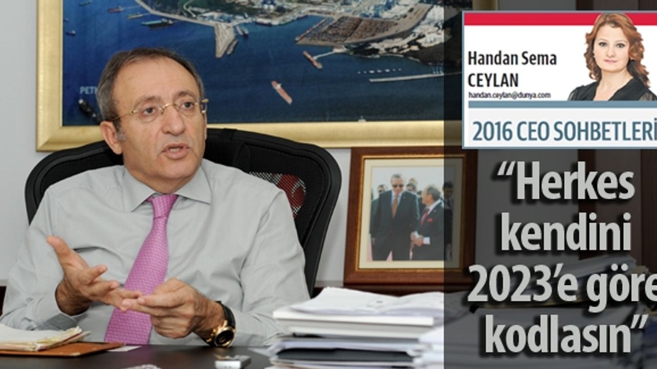 "Altyapı atılımı tamam sıra üretim devriminde"