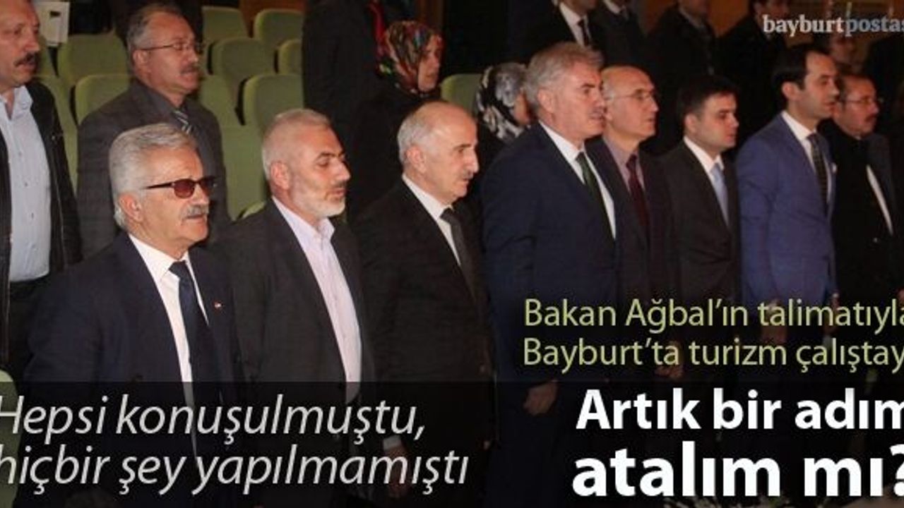 Bayburt'ta kültür ve turizm çalıştayı