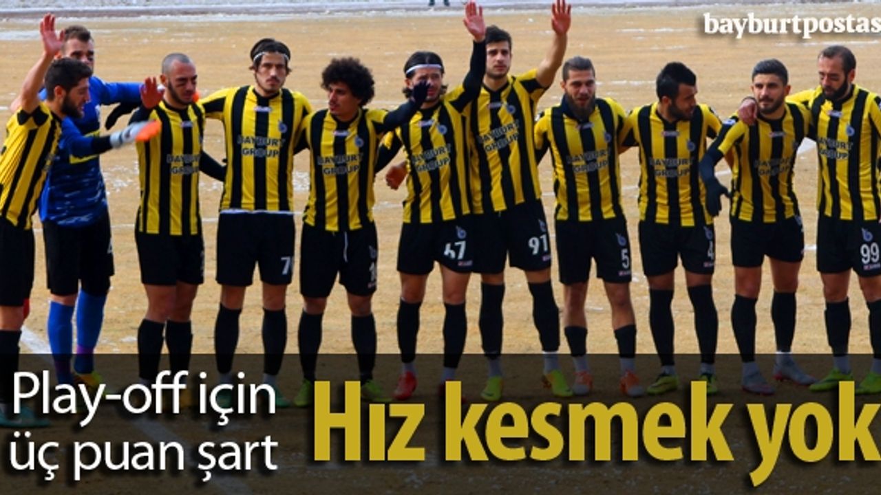 Play-off için yenmek zorunda