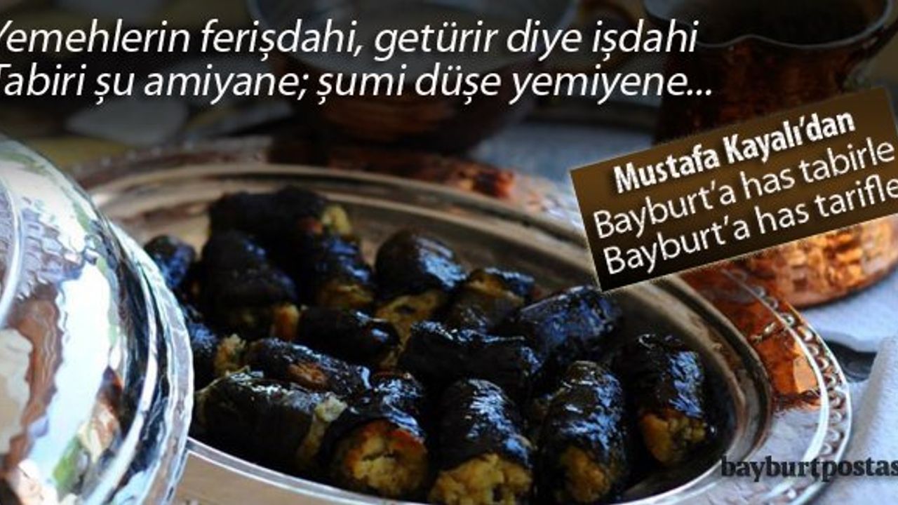 Bayburt'a has tabirle ve tarifle: Lor Dolması