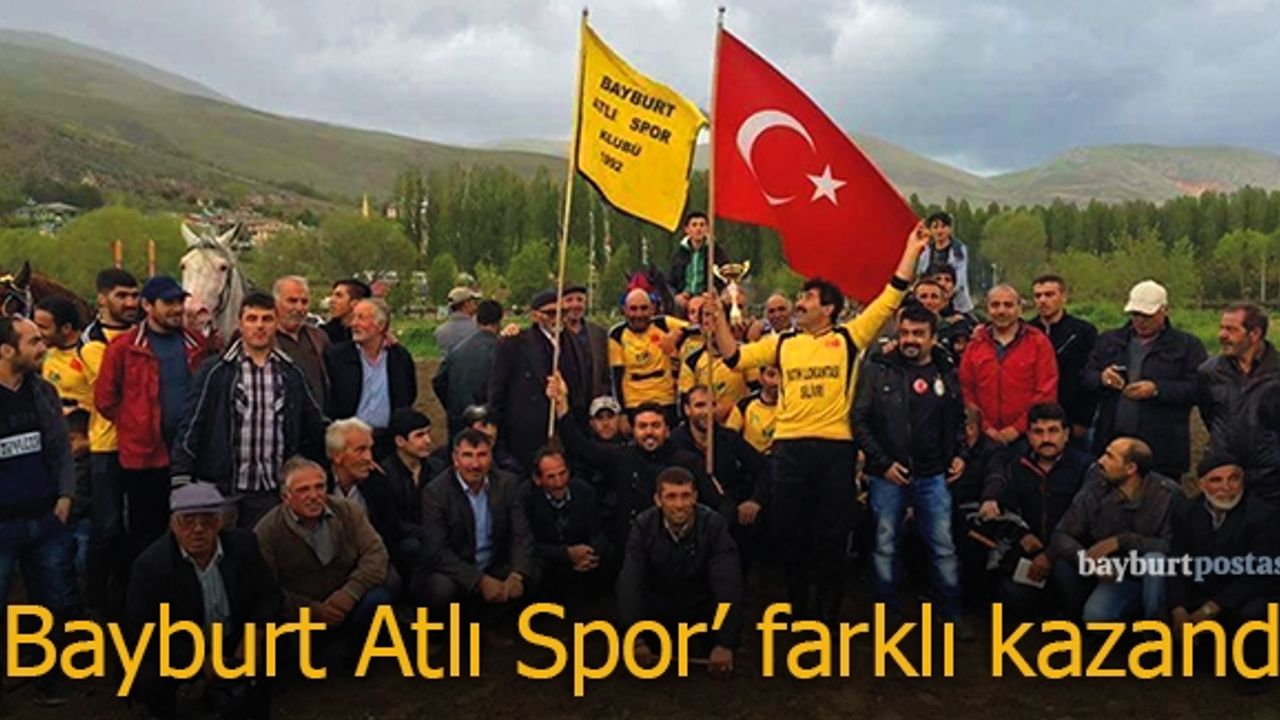 Ciritte il birincisi Bayburt Atlı Spor