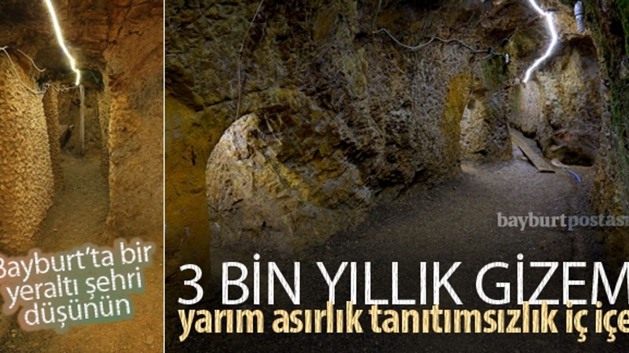 Aydıntepe Yeraltı Şehri meraklılarını bekliyor