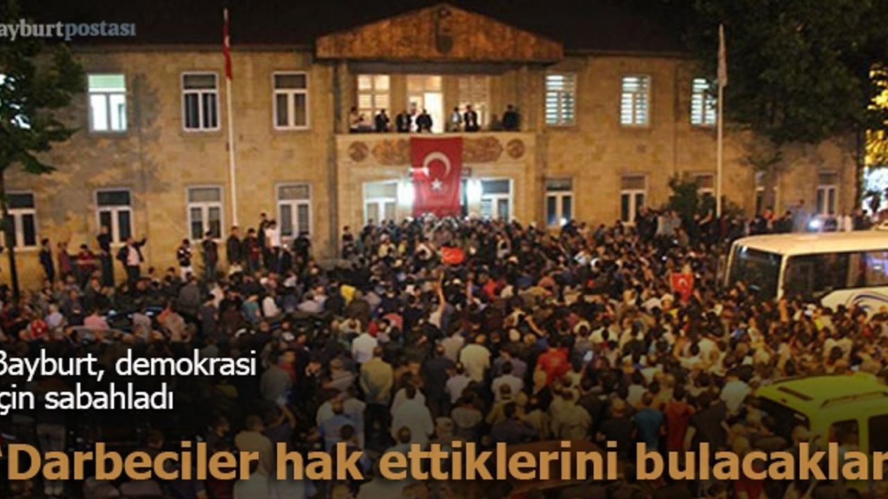 Vali Ustaoğlu: "Darbeciler hak ettiklerini bulacaklar"
