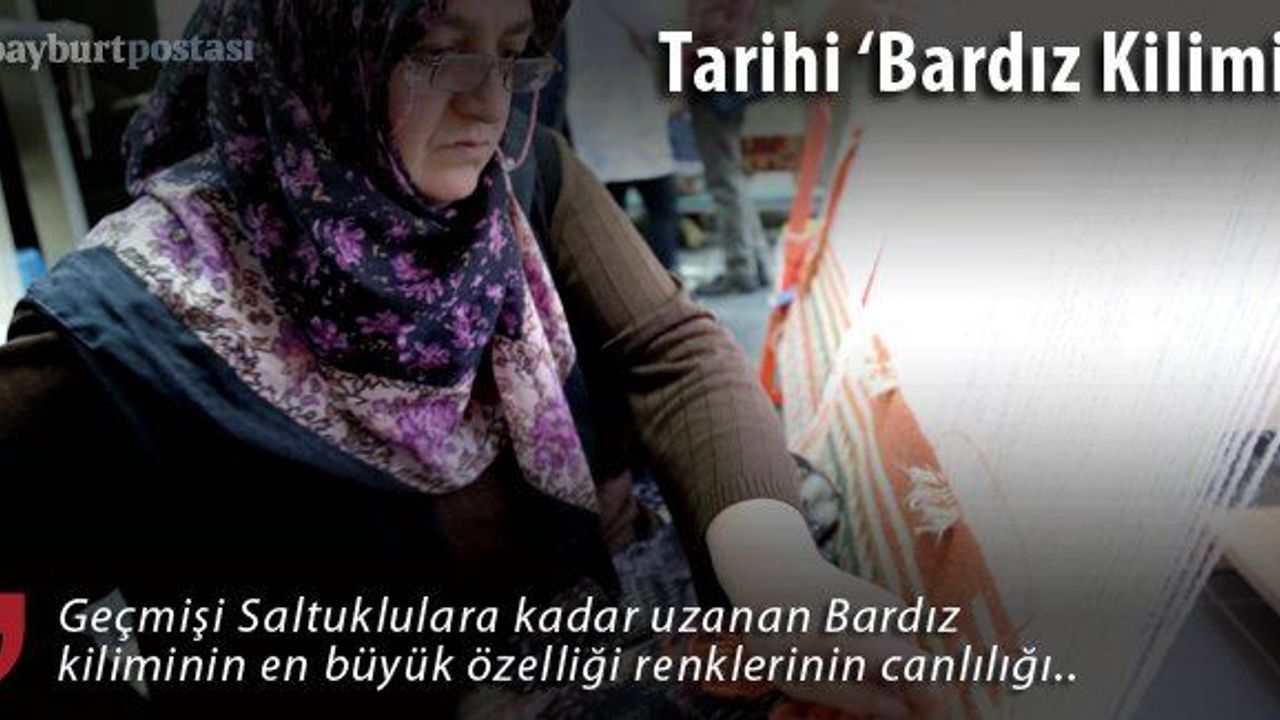 Tarihi "Bardız kilimi" kadınların elinde hayat buluyor