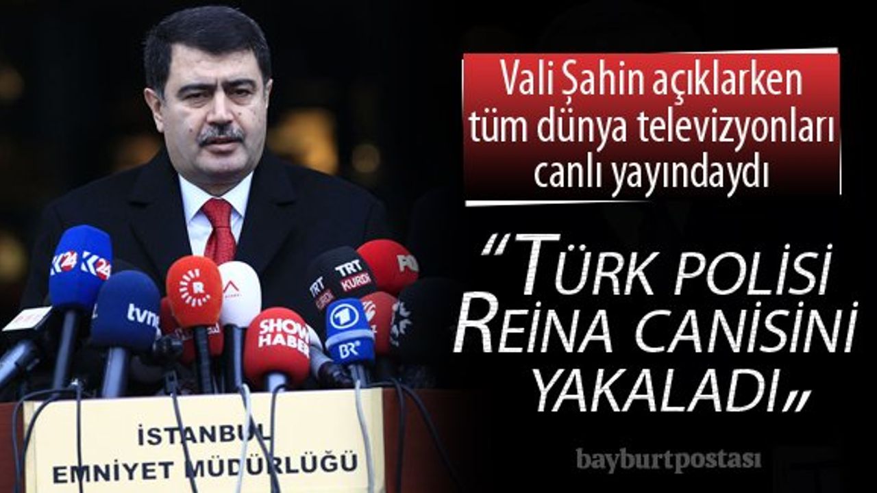 Vali Şahin açıkladı, dünya televizyonları gördü